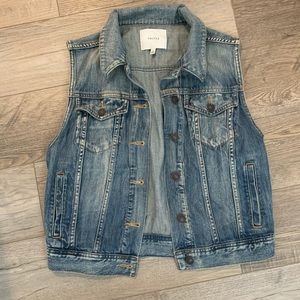 Tallis denim vest